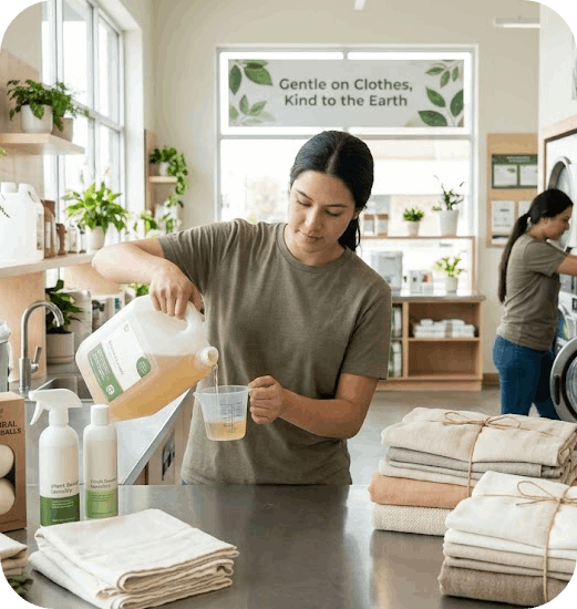 Eco-Friendly Laundry Services