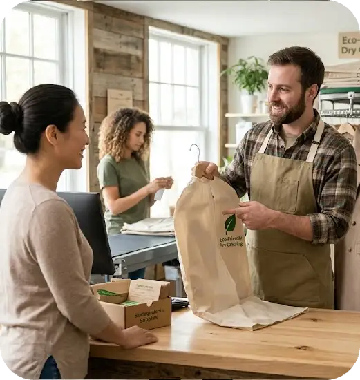Eco-Friendly Dry Cleaning