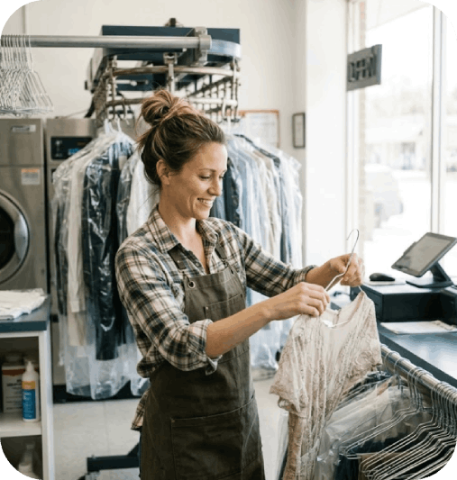 Professional laundry and dry cleaning care for Sachse customers